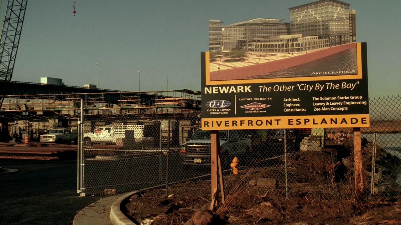 The Sopranos location guide Riverfront Esplanade