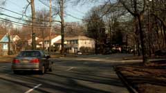 Road near Devin's house